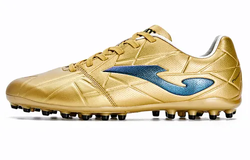 Joma MG Multi Ground Artificial Turf Kangaroo Leather Slip Resistant Abrasion Resistant Soccer Shoes Men's Crimson Gold