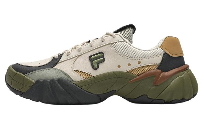 FILA FUSION TRIBE Low top Casual Shoes Men's Brown Green