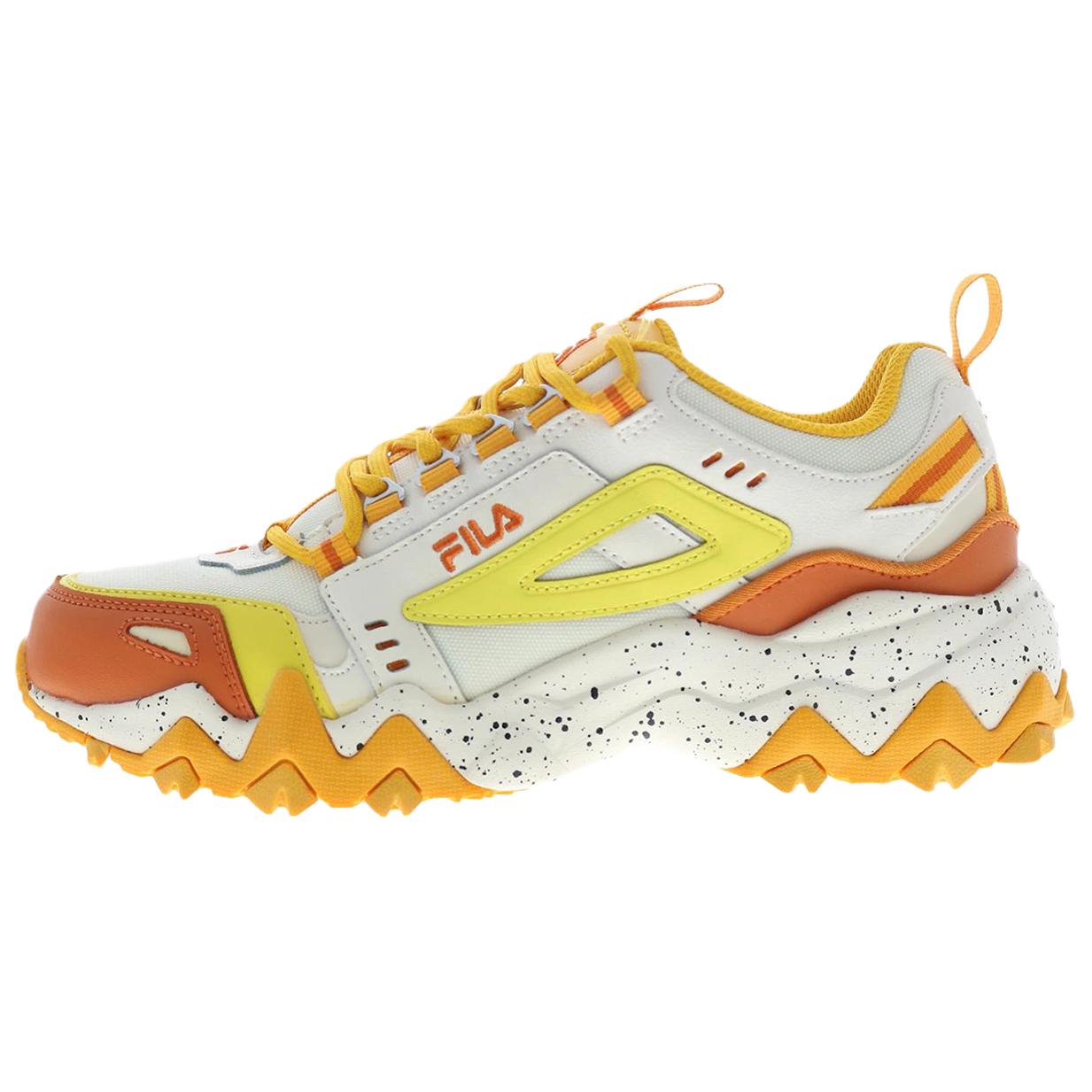 FILA Oakmont Trail White Yellow Yellow Women's