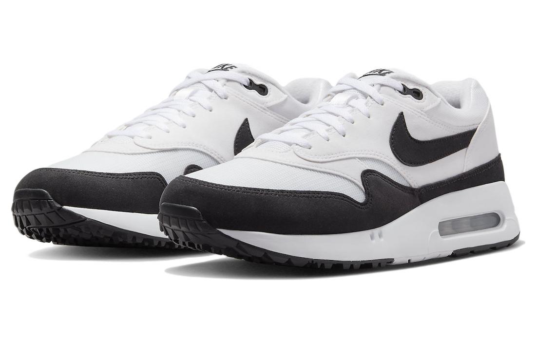 Мужские кроссовки Nike Nike Air Max 1 Golf "Panda" (бело-черные) — фото 3