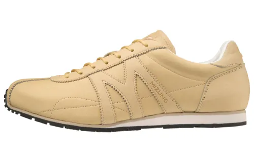 Mizuno Mlc 0 Comfortable And Trendy Slip Resistant Abrasion Resistant Low top Sports Casual Shoes Unisex Ecru