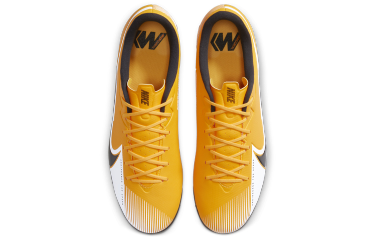 Мужские сороконожки Nike Mercurial Vapor 13 (бело-желтые) — Белыйжёлтый — фото 4