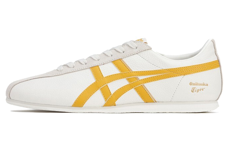 Кроссовки Onitsuka Tiger FB Trainer (бело-желтые)