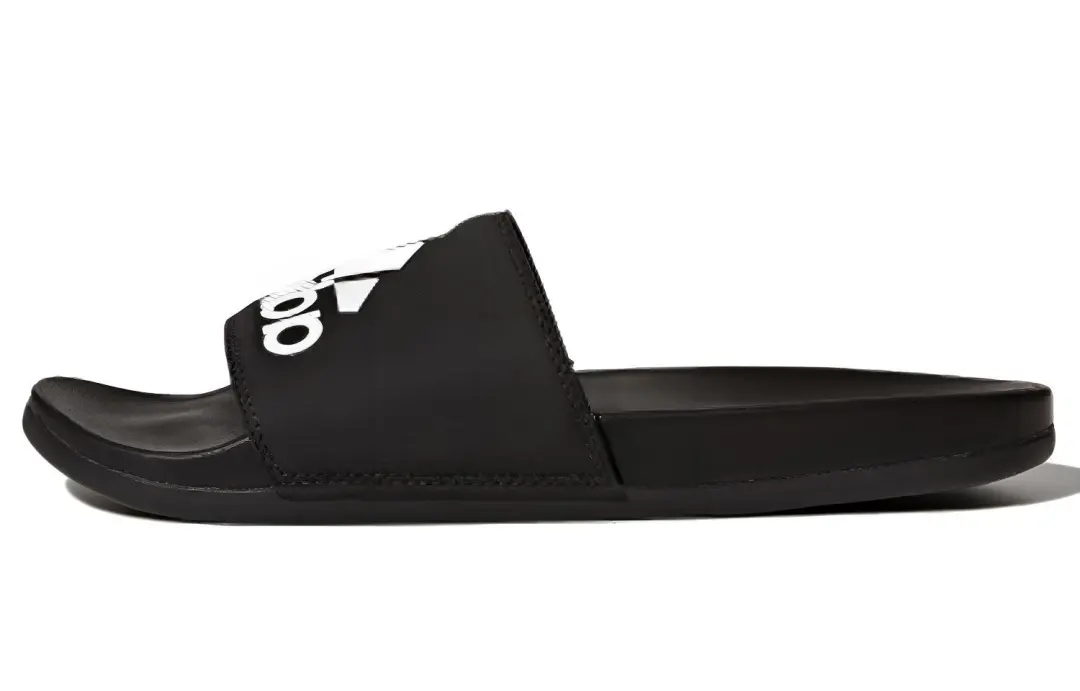 Adilette Adidas CloudFoam Plus Slides 'Core Black'