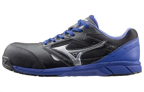 Mizuno LS Slip Resistant Abrasion Resistant Low top Sports Casual Shoes Unisex Black Blue