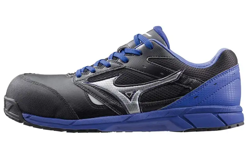 Mizuno LS Slip Resistant Abrasion Resistant Low top Sports Casual Shoes Unisex Black Blue