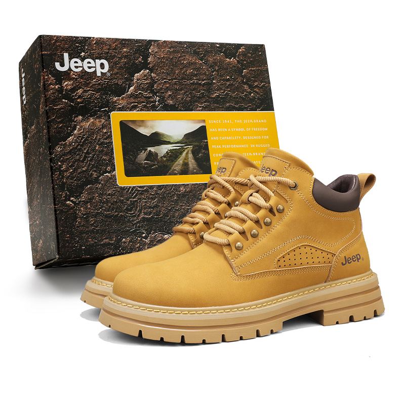 Мужские ботинки Jeep (желтые)