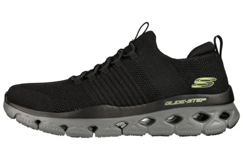 Skechers Glide Step Casual Shoes Men's Low Top Black