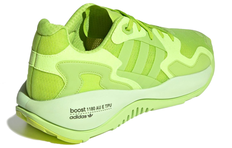 Женские кроссовки adidas originals ZX Alkyne (зеленые) — фото 4