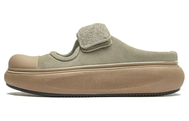 Li Ning Cloud Wandering Marie Low top Casual Shoes Women's Withered Grass Gray