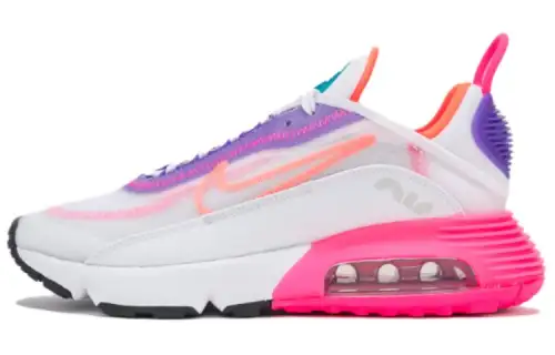 Nike Air Max 2090 White Hyper Orange Women's