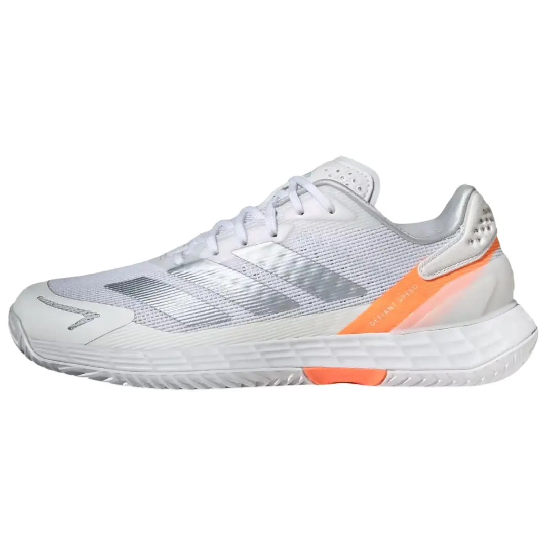 Adidas DEFIANT SPEED 2 Breathable And Lightweight Low top Tennis Shoes Women's White