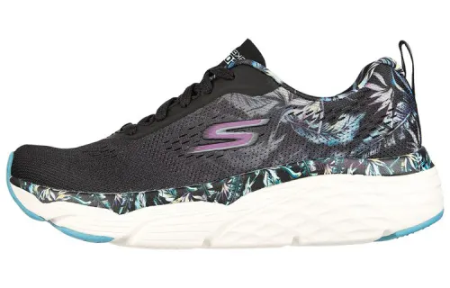 Skechers Max Cushioning Casual Shoes Women's Low Top Black/Multicolor