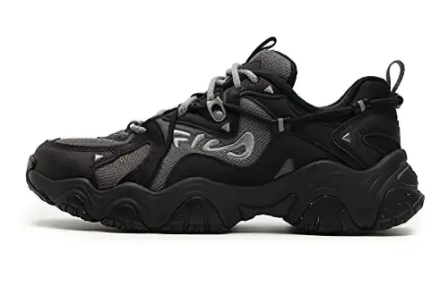 FILA Fluid 4 Sneakers 'Black Grey' Women's