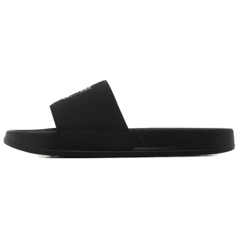 NFL Slip Resistant Abrasion Resistant Slide Slippers Women's Black
