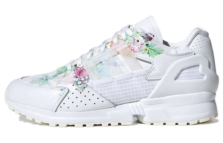 Adidas Originals x Meissen Zx 10000 C "White/White/Multi Retail" sneakers