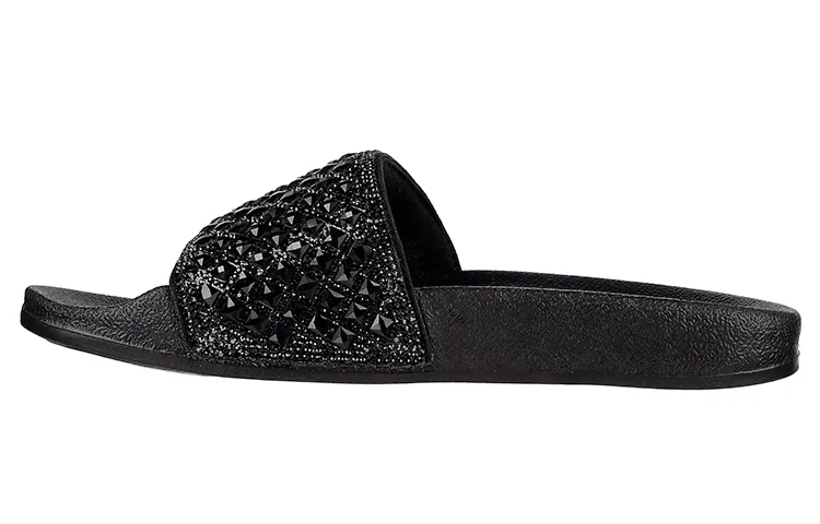 Skechers Slide Slippers Women's All Black