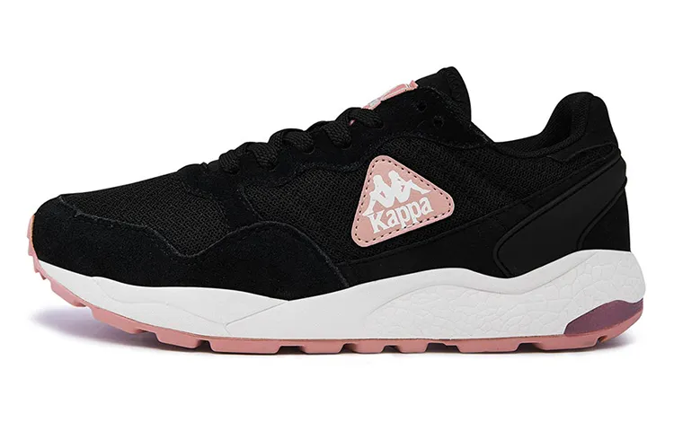 Kappa Casual Shoes Women's Low Top Black/White/Pink