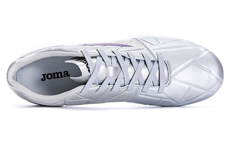 Joma Training Series MG Multi Ground Slip Resistant Abrasion Resistant Soccer Shoes Men’s Silver