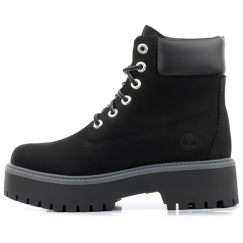 Женские ботинки Timberland (черные)