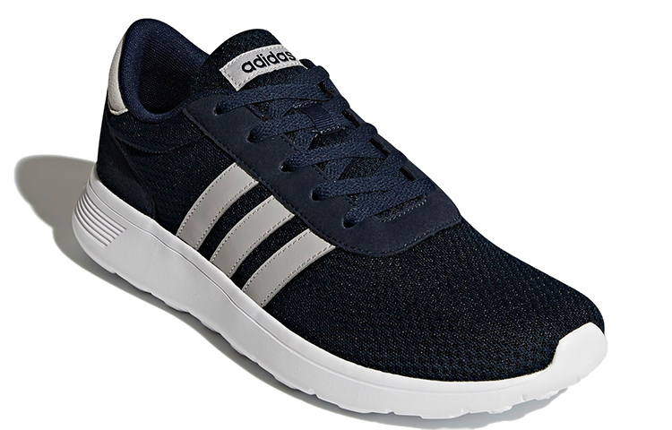 Кеды adidas neo Lite Racer (сине-серые) — фото 3