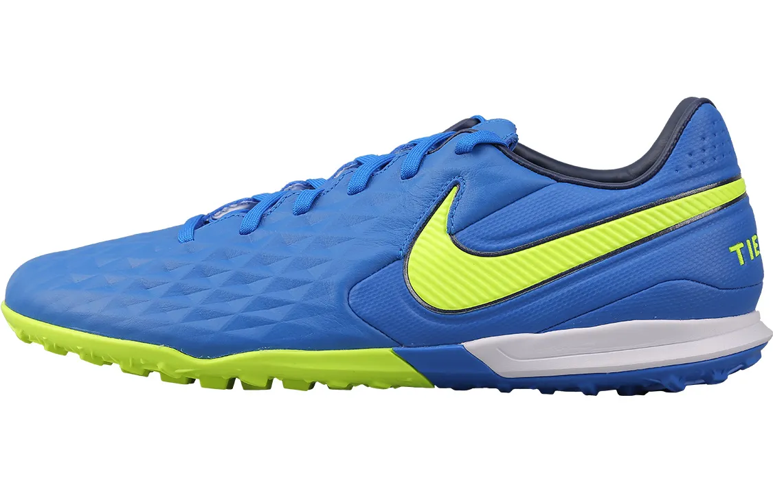 Nike Tiempo Legend 8 Pro Tf Turf Artificial 'Blue Dark Yellow'