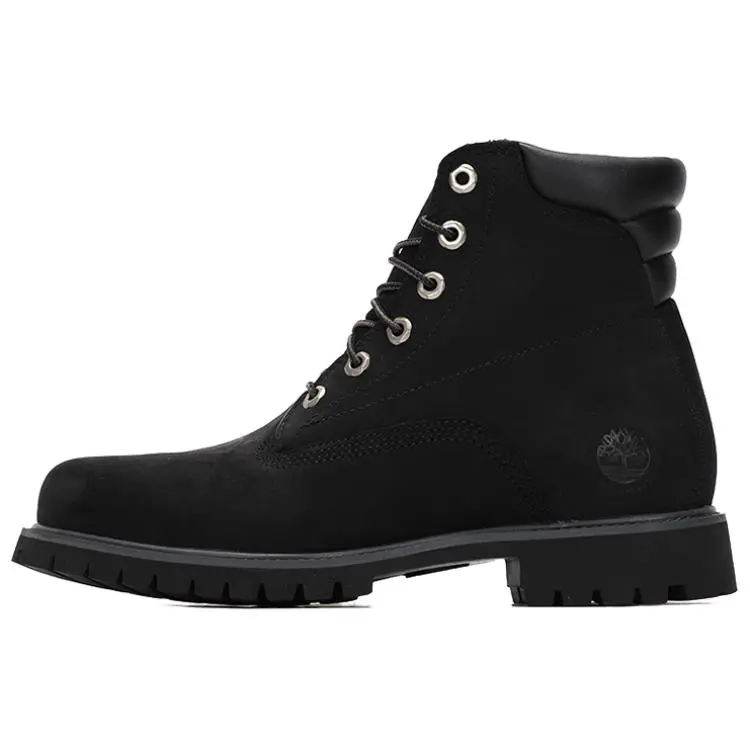Timberland Short Combat Boots Men's Black