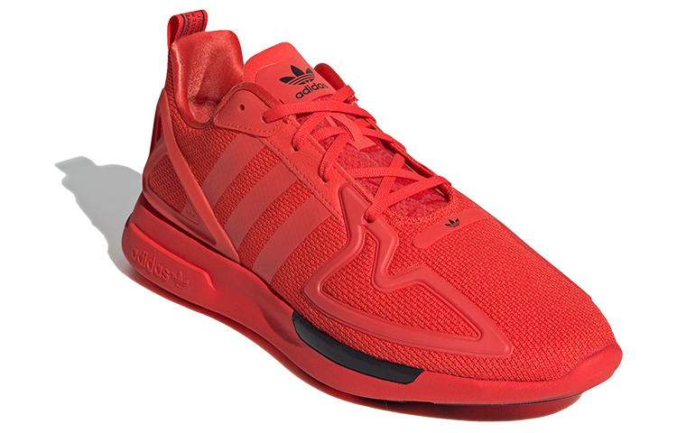 Кроссовки adidas originals ZX 2K Flux (красные) — Красный — фото 3