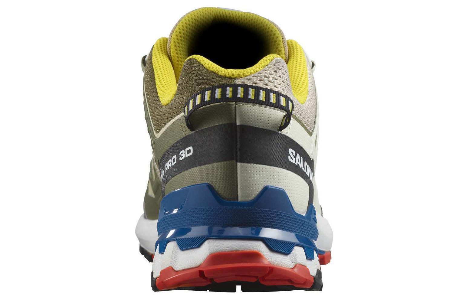 SALOMON XA Pro 3D V9 Comfortable Low top Casual Shoes Men’s Beige Green