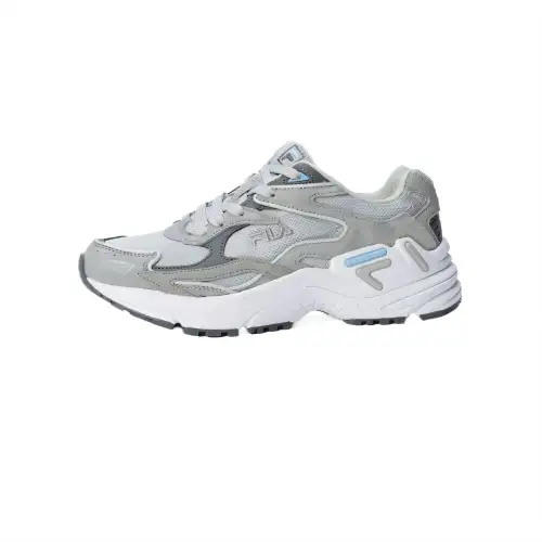 FILA Catapult Comfortable Low top Casual Shoes Unisex Silver Gray