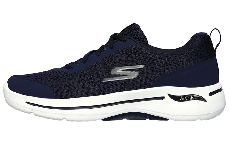 Skechers Go Walk Arch Fit Comfortable Low top Casual Shoes Women's Marine Blue
