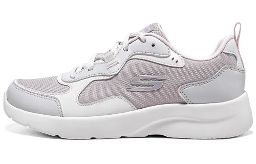 Skechers Dynamight 2.0 Textile, Artificial Leather Low top Casual Shoes Women's Beige Pink