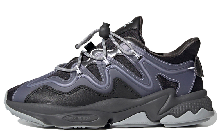 Женские кроссовки adidas adidas originals Ozweego Plus (черно-фиолетовые)