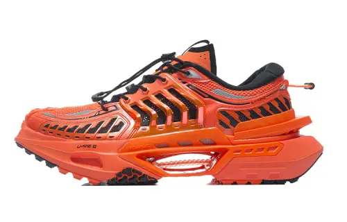 Li Ning Textile, Synthetic Leather, TPU Cushioning Slip Resistant Abrasion Resistant Coverage Support Low top