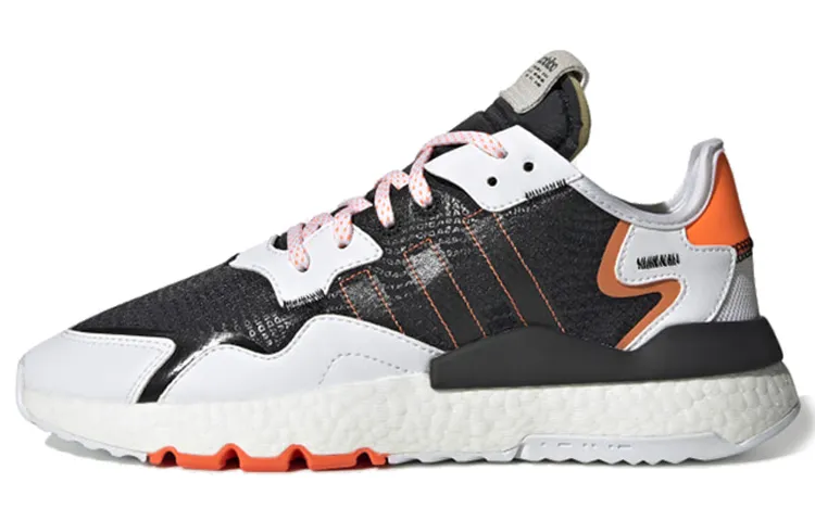 Adidas Originals Nite Jogger 'Cloud White/Core Black/Solar Orange'