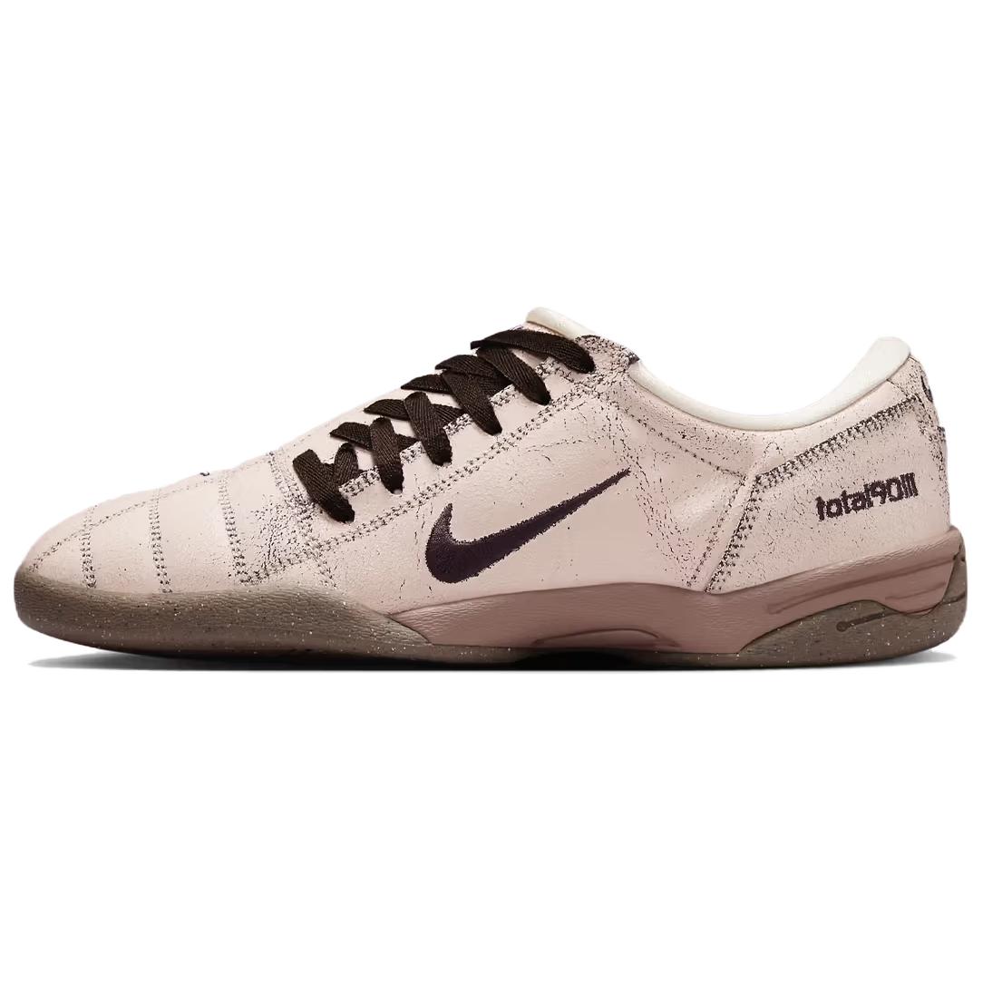 Nike Total 90 IIl "Pearl White" Comfortable and versatile, non-slip and wear-resistant football shoes, same style for men and women, white