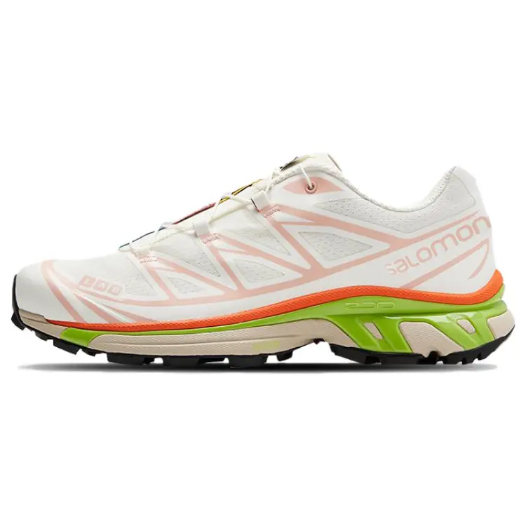 SALOMON Xt 6 'Vanilla White Pink Green'