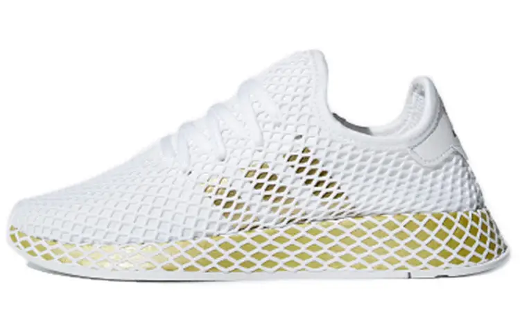 Adidas Wmns Deerupt Runner 'White Gold Metallic' Women's