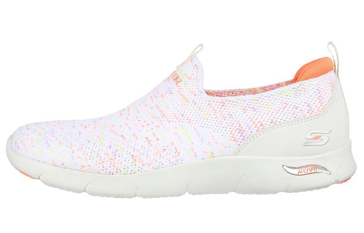 Skechers ARCH FIT REFINE Fabric Low top Sports Casual Shoes Women's White