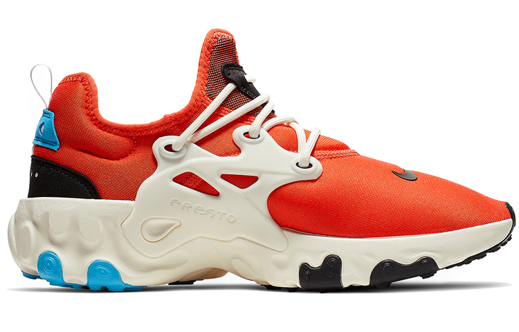 Кроссовки Nike React Presto React "Cosmic Clay" (красные) — Красный — фото 2