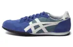 Onitsuka Tiger Serrano Cushioning Slip Resistant Abrasion Resistant Low top Casual Shoes Unisex Moroccan Blue