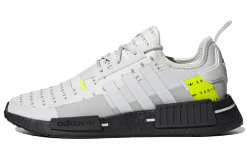 Adidas NMD_R1 'All Over Logo - White Team Solar Yellow'