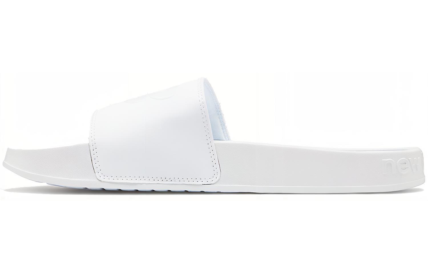 New Balance 200 Series White Slippers