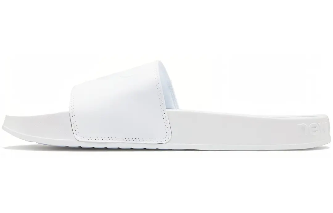 New Balance 200 Series White Slippers