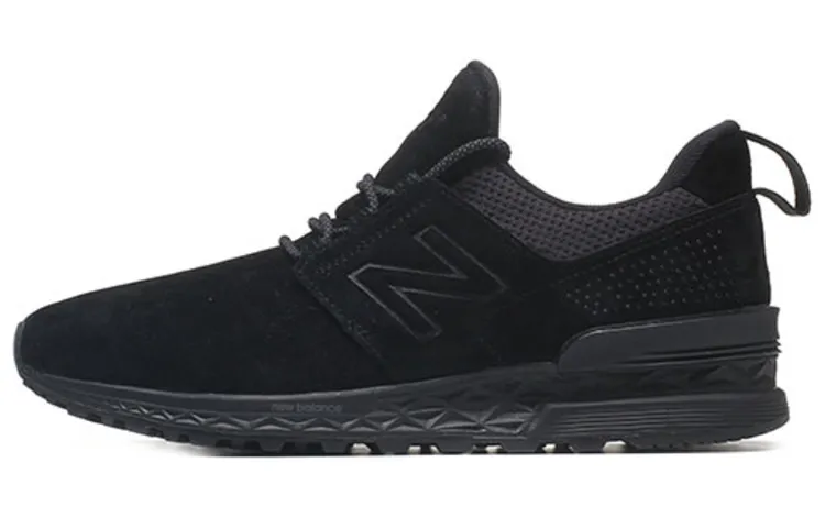 New Balance 574S Series Suede 'Black'