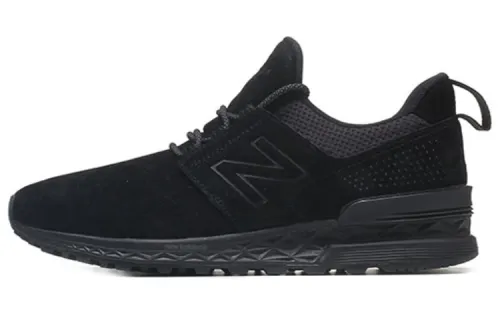 New Balance 574S Series Suede 'Black'