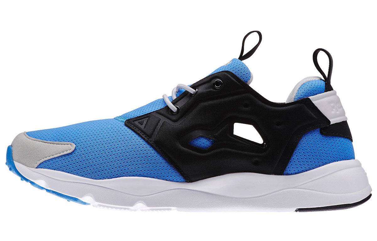 Мужские кеды Reebok Furylite (сине-черные)