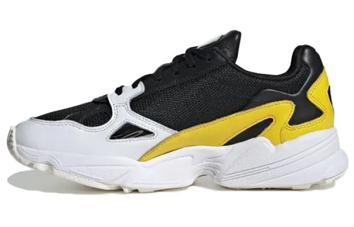 Adidas Falcon 'Black Yellow White' Women's