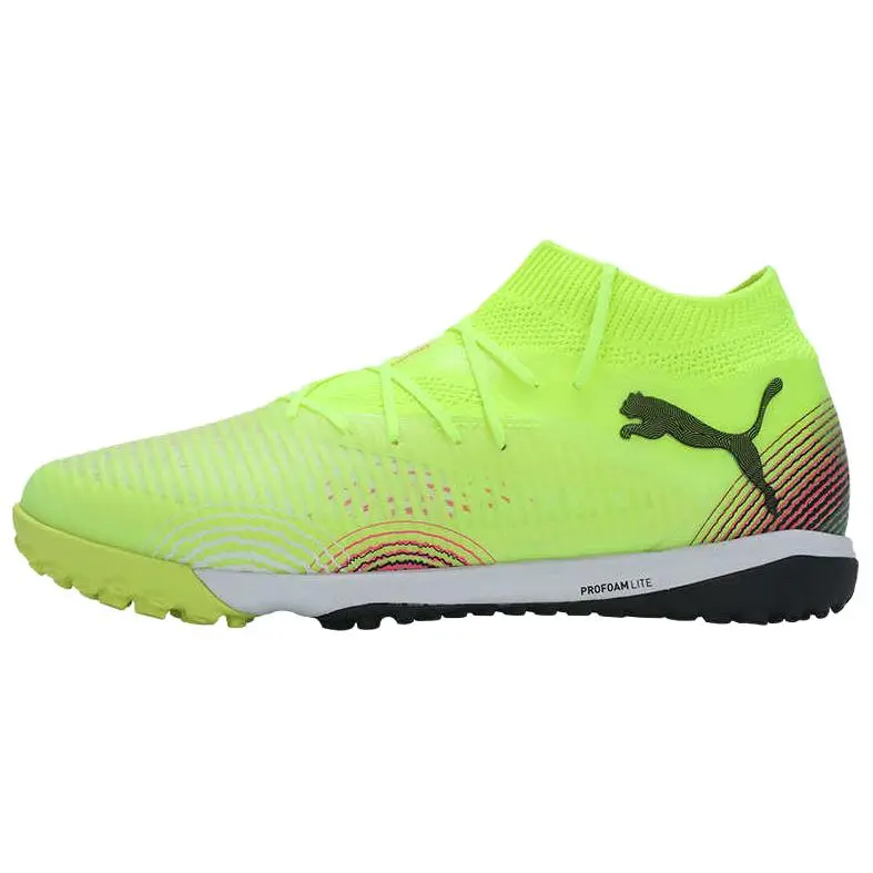 PUMA FUTURE 8 Soccer Shoes Unisex Yellow Black