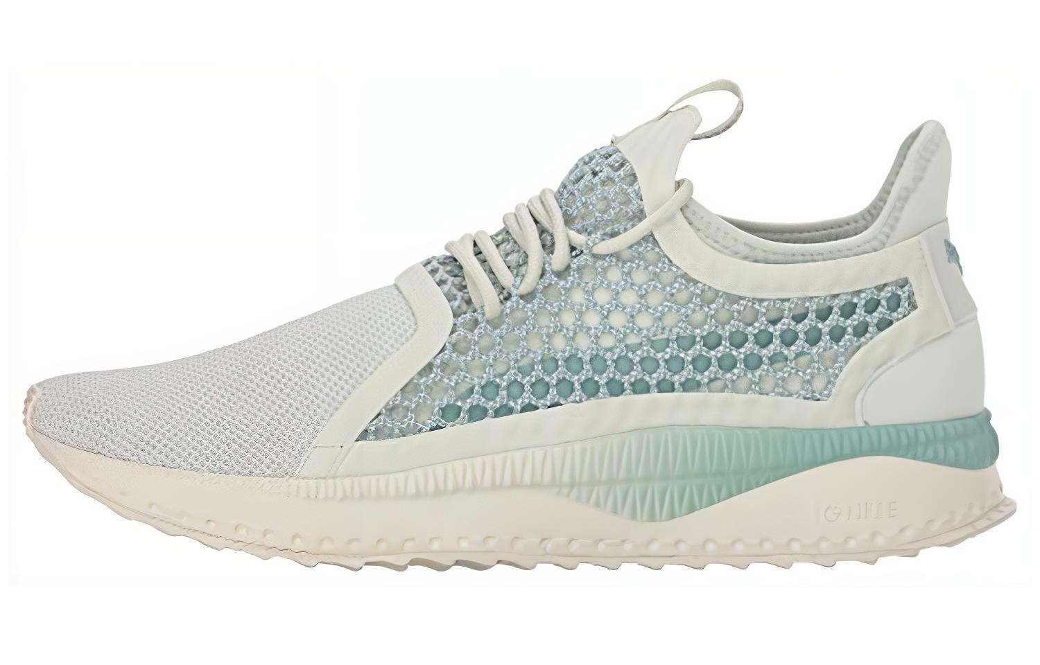 PUMA Tsugi Fabric Mid top Casual Shoes Men's White Green